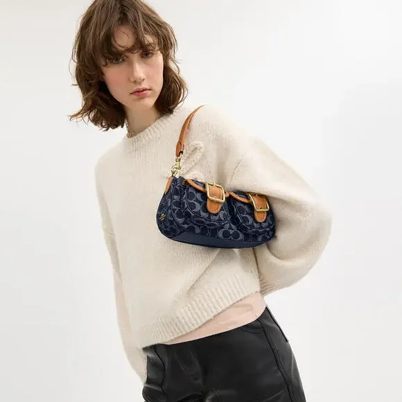 Coach Ashton Bag In Signature Denim - Picture 8 of 8